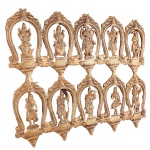 Pure Brass Vishnu Dashavatar Wall Hanging 18" Spiritual Art | Jaipurio